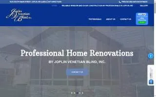 Joplin Venetian Blind, Inc website