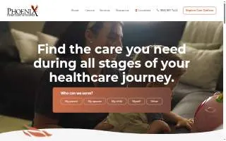 Phoenix Home Care & Hospice of Joplin website