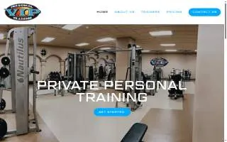 VIP Personal Training website