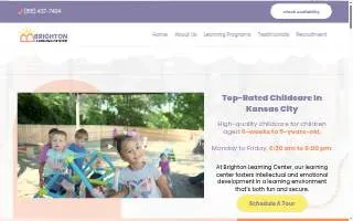 Brighton Learning Center Barry website