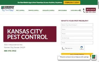 Bulwark Exterminating of Kansas City website