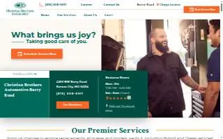 Christian Brothers Automotive Barry Road website