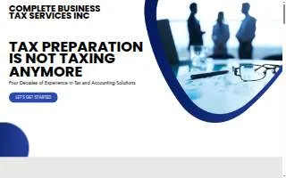 Complete Tax Service website