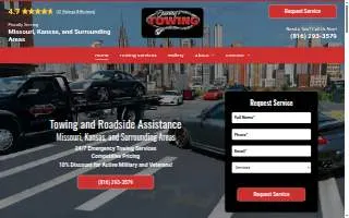 Danny's Towing LLC of Kansas City website
