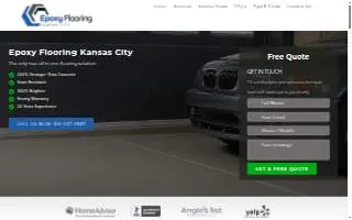 Epoxy Flooring Kansas City website