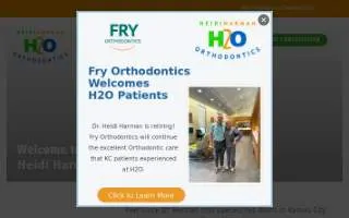 Heidi Harman Orthodontics website