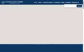 Kennyhertz Perry Attorneys at Law of Kansas City website