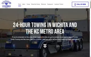 Kidd's Towing of Kansas City website