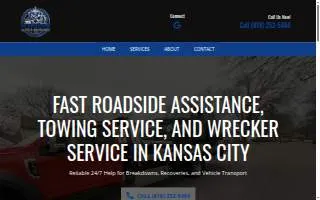 Kings Auto & Recovery LLC of Independence website