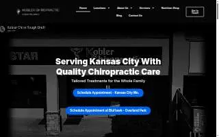 Kobler Chiropractic and Acupuncture LLC of Kansas City website