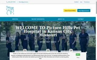 Picture Hills Pet Hospital website