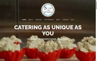 Scrape the Plate LLC website