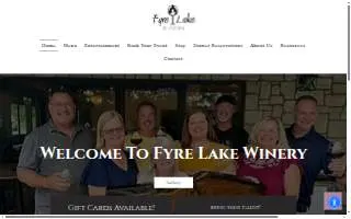 Fyre Lake Winery of Kennett website