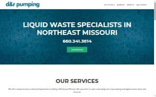 D&R Pumping Service Inc website