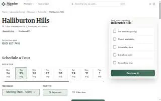 Halliburton Hills website