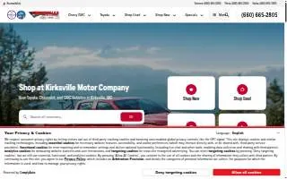 Kirksville Motor Company website