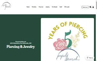 Properly Pierced website