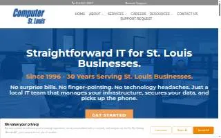Computer St. Louis of Kirkwood website
