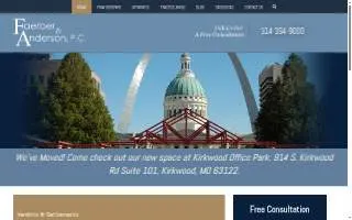 Faerber & Anderson, P.C. website