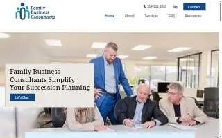 Family Business Consultants of Kirkwood website