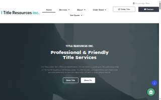 Title Resources Inc. of Kirkwood
