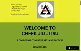 Cheek Jiu Jitsu website