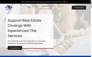 Freedom Land Title & Escrow website
