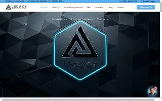 AJ Legacy website