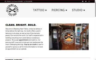 Bleeding Heart Tattoo of Lees Summit website