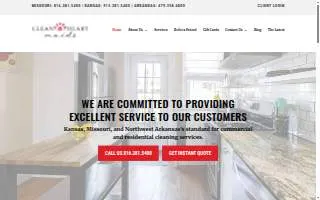 Clean Heart Maids website