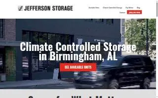 Jefferson Street Storage of Lees Summit website
