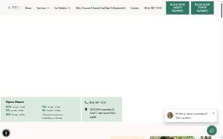 Jewell Orthodontics website