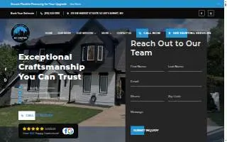KC Custom Siding and Windows website