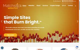 Matchstick Websites