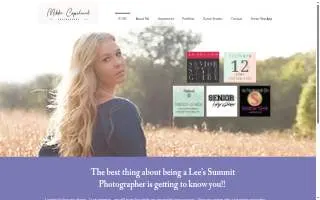 Mikki Copeland Photography website