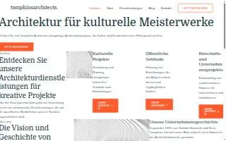 Tompkins Architects website