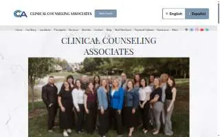 Clinical Counseling Associates of Liberty website