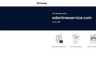 Eden Tree Service of Liberty website