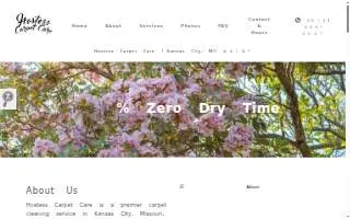 Hostess Carpet Care website