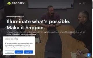 Prodjex website