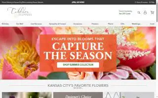Toblers Flowers of Liberty website