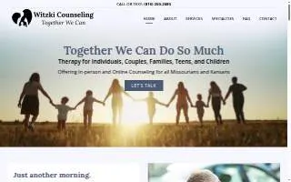Witzki Counseling Group website