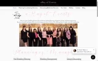 aRay of Events website