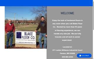 Blake Floor Company website