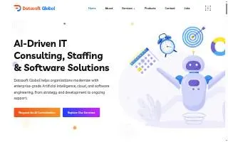 DataSoft Global website