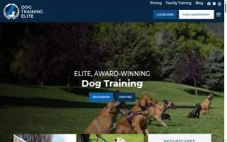 Dog Training Elite St. Louis of Manchester website