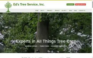 Ed's Tree Service St.louis, and surrounding areas website
