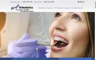 Hough Orthodontics of Manchester website