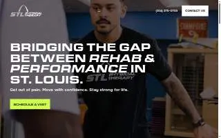STL Physical Therapy of Ballwin website