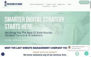 Web Design by Knight of Manchester website
